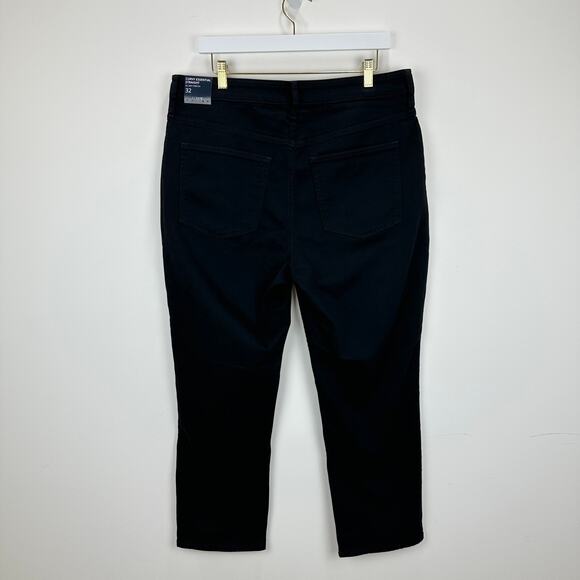 J.Crew Curvy Essential Straight Black Jean All Day Stretch Womens US 32 NWT - Picture 9 of 14